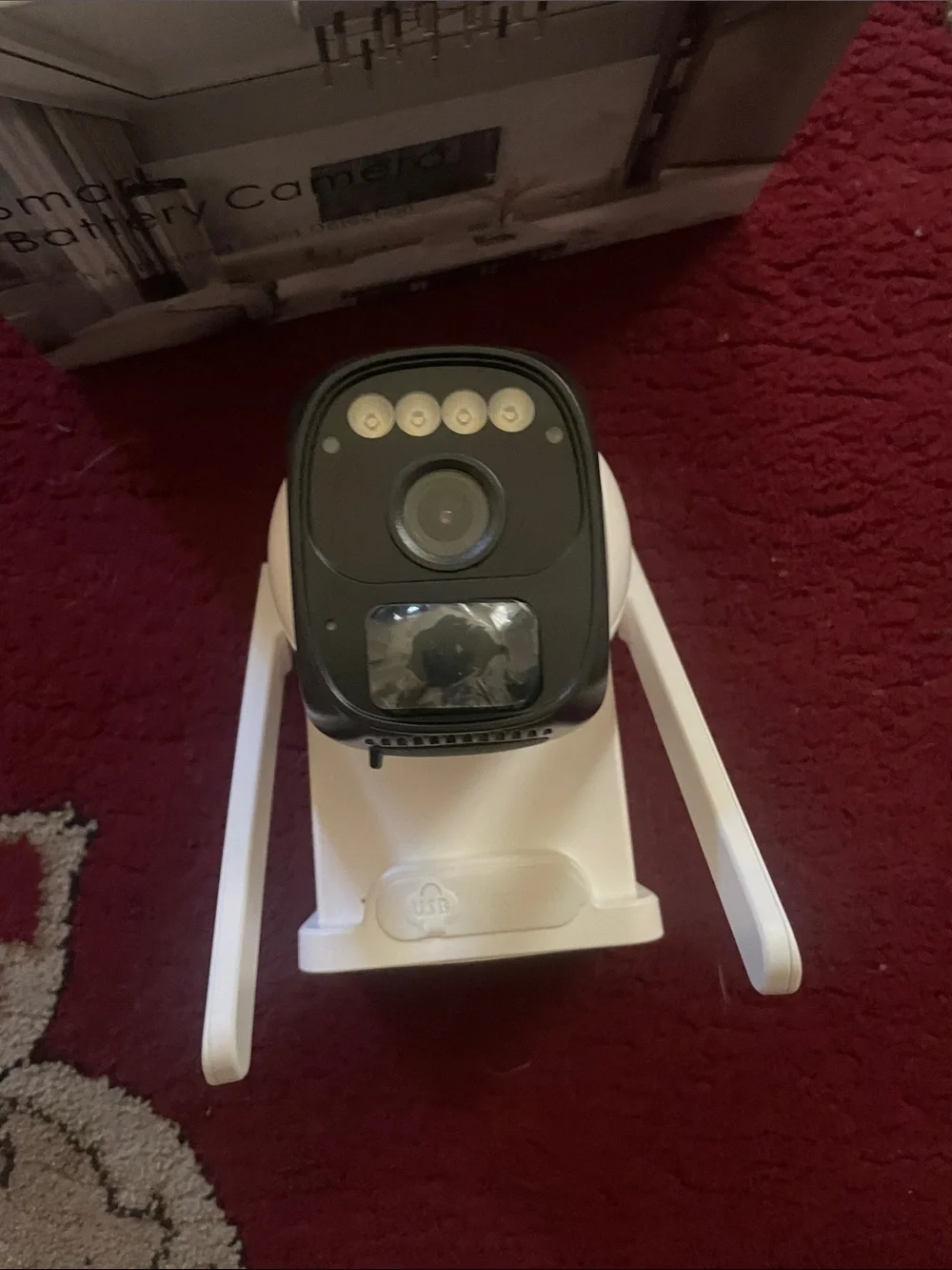 Smart Battery Camera - White